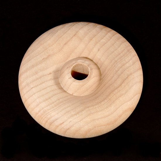(image for) 2-1/2" x 5/8" Wood Toy Faced Wheel