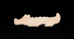 Alligator Cutout - Hand Cut Plywood