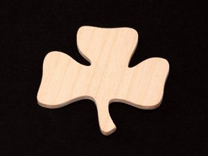(image for) Shamrock Cutout - Hand Cut Plywood