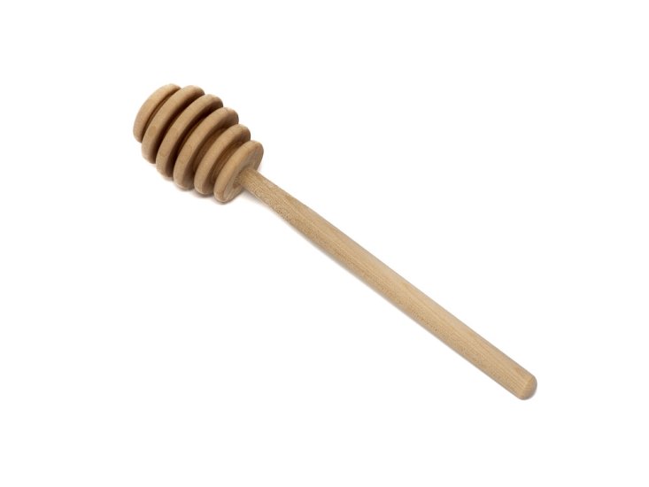 (image for) Wood Honey Dipper - 1-1/4" Diameter x 6" Tall