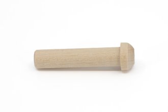 Wood Axle Peg - Fits Wheels with a 3/8" Hole