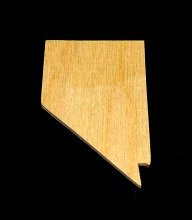 Nevada Cutout - Hand Cut Plywood (Special Order)