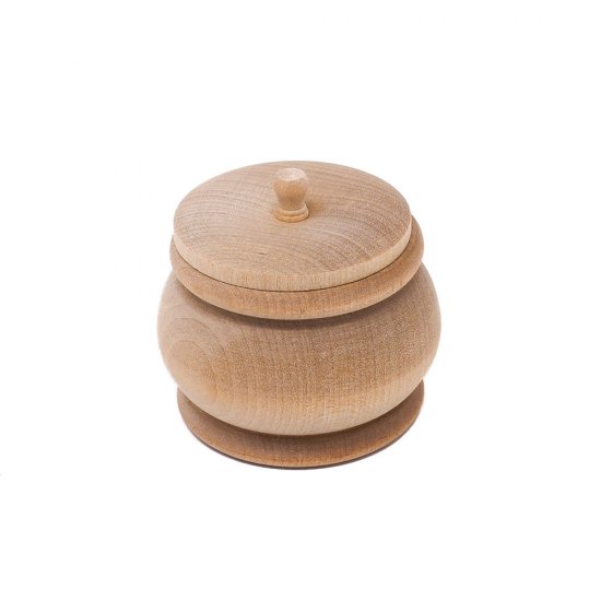 (image for) Wood Pumpkin Box With Cover