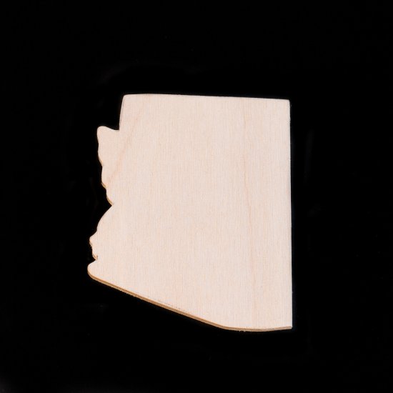 (image for) Arizona Cutout - Hand Cut Plywood (Special Order)