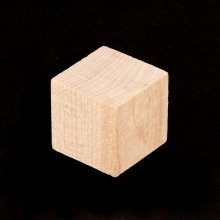 1-1/4" Wooden Block Cube