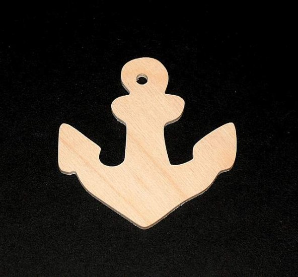 Anchor Cutout - Handcut Plywood