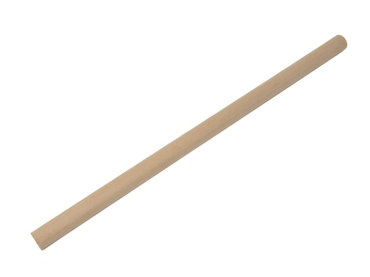 (image for) Short Birch Wood Dowel Rod - 16-1/2" Long x 3/4" Diameter