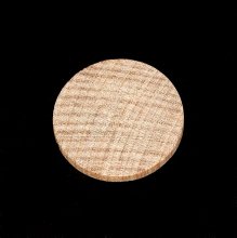 Wood Disc - 1-1/8" Diameter x 1/8" Thick