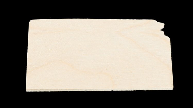 (image for) Kansas Cutout - Hand Cut Plywood (Special Order)