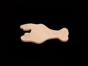 Miniature Wood Lobster/Crawdad Cutout Shape