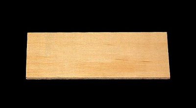 Wood Rectangle Cutout - 7-3/16" Wide x 2-7/8" Tall x 3/16" Thick