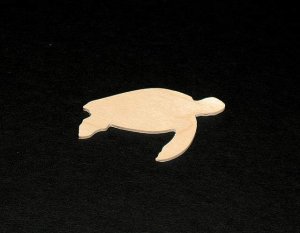 (image for) Turtle Cutout - Sea Turtle - Hand Cut Plywood