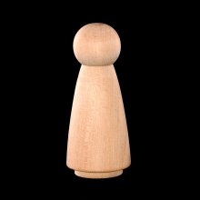 Second Quality - Wood Angel Peg Doll