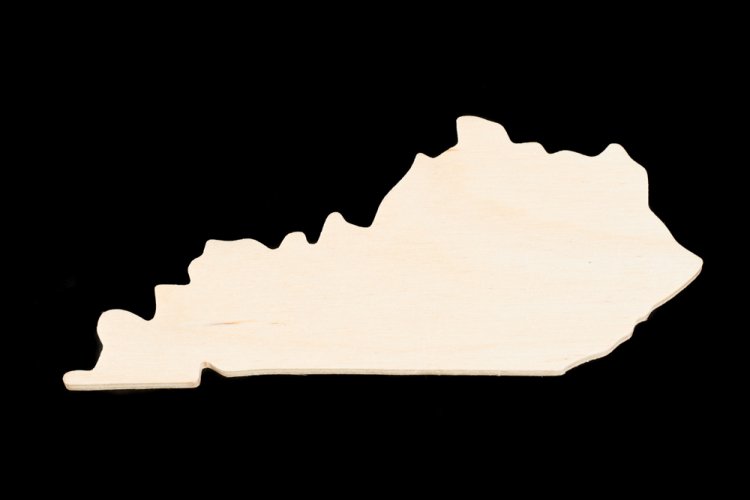 (image for) Kentucky Cutout - Hand Cut Plywood (Special Order)