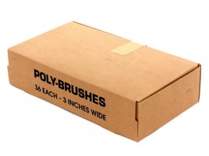 Case of 36 3" JEN™ Poly Foam Brushes