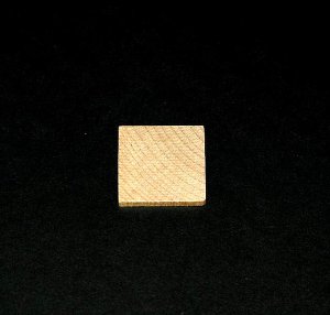 (image for) 3/4" Wood Square - .2" Thick