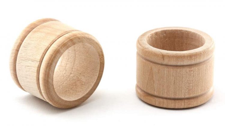 (image for) Wood Colonial Style Napkin Ring