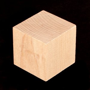 2" Wooden Block/Cube